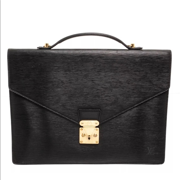Louis Vuitton Briefcase Black EPI - Picture 3 of 7